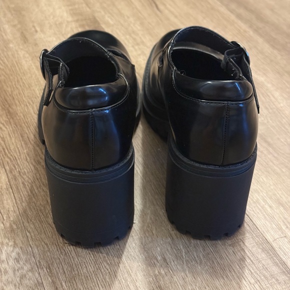 Seychelles Black Platform Mary Jane Shoes - Picture 5 of 5